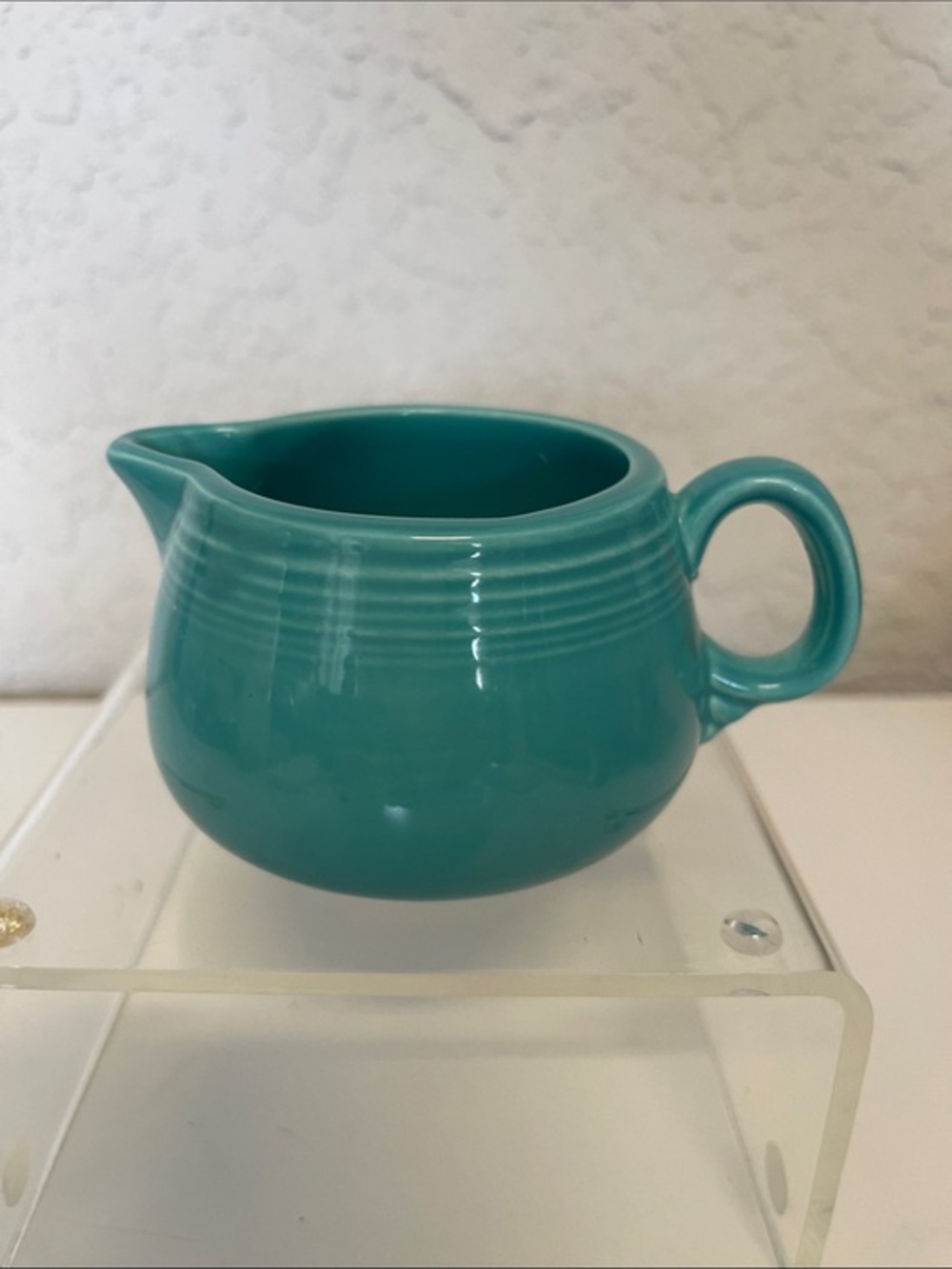 Fiesta creamer turquoise